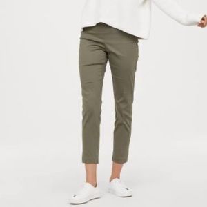 H&M cigar green cigar pant